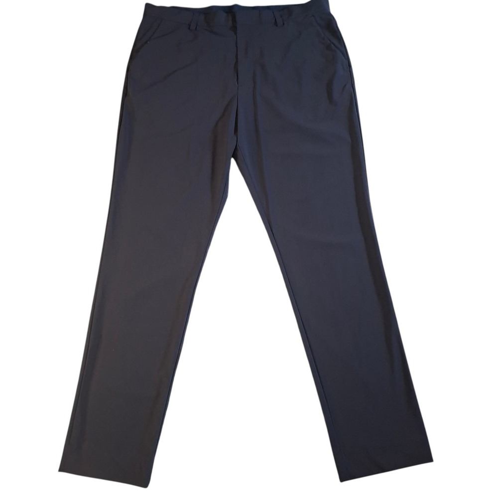 G/Fore All Play Pants Mens 36x32* Navy Stretch Straight Trouser Performance Golf